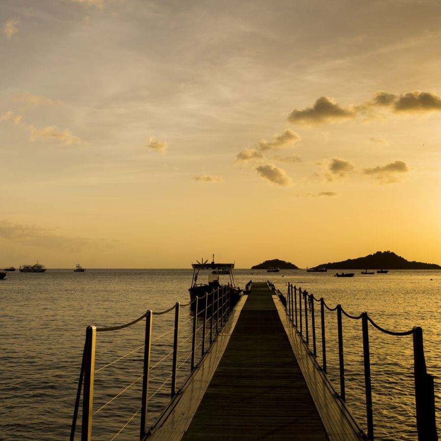 Paysage Plage Pigeon Bouillante